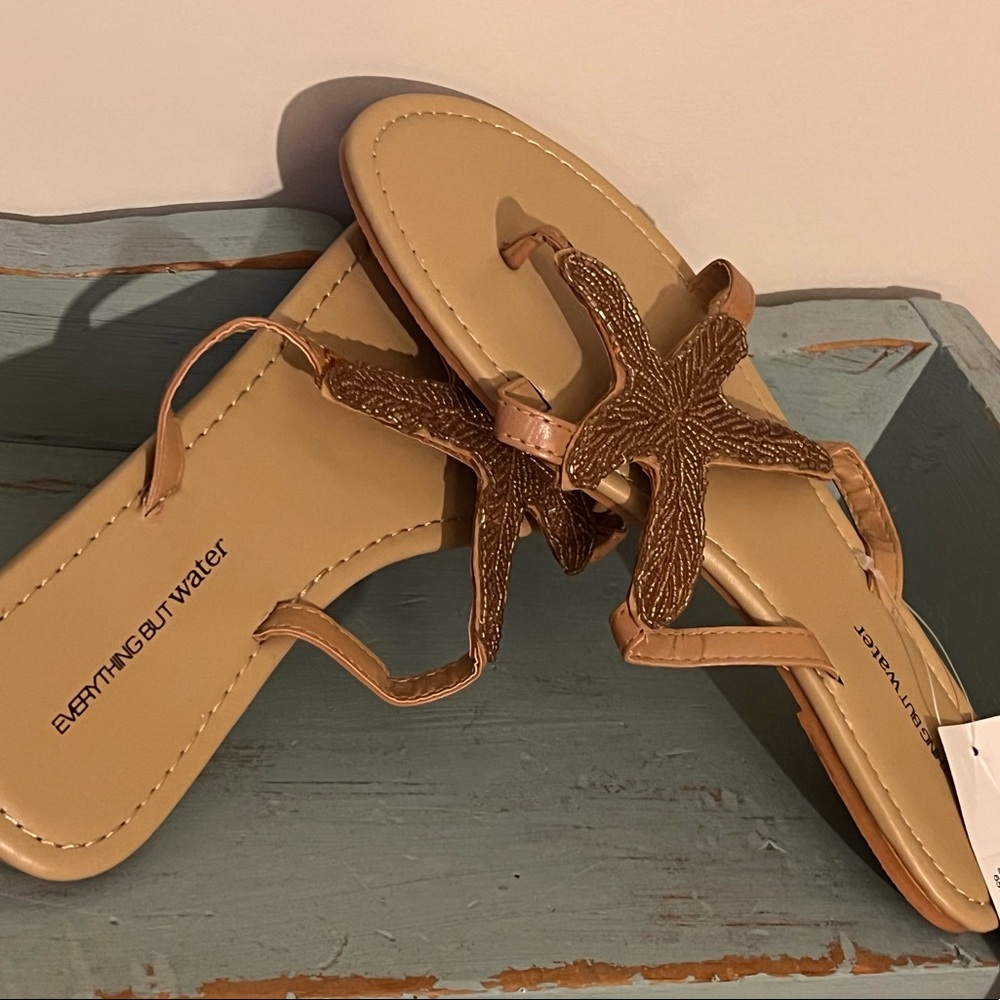Everything But Water Starfish Flip Flops